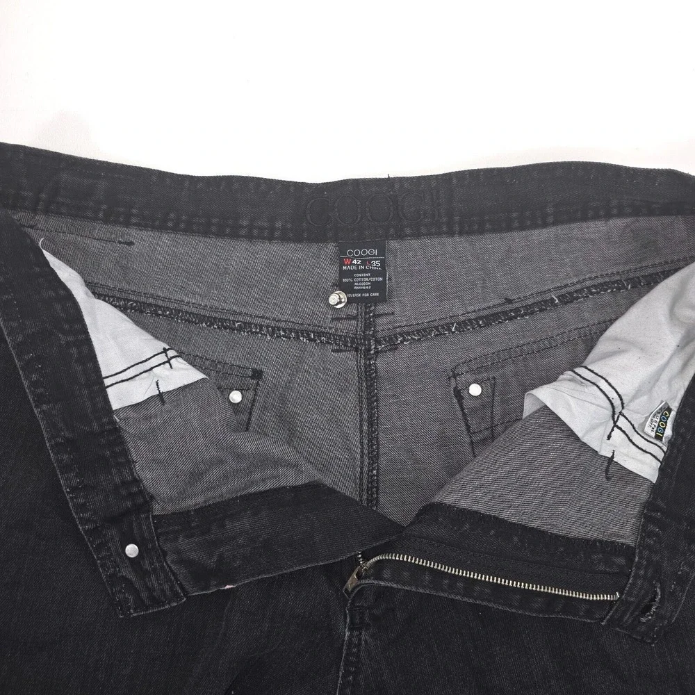 Vintage Coogi Jeans Men's 42x33 Baggy Embroidered Trim Y2K Skater 90s‎ 10